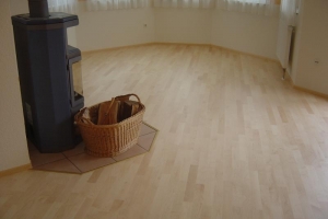 5 Fertigparkett Stab can. Ahorn matt